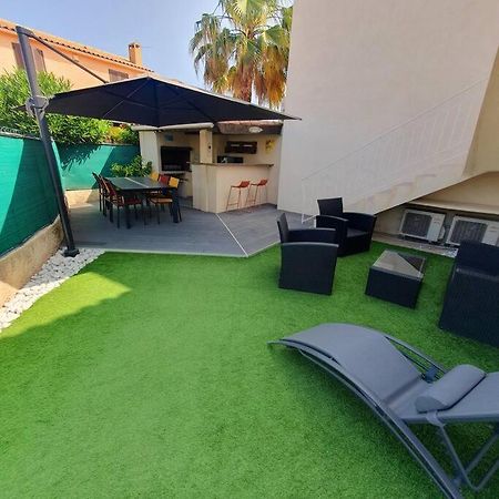 Joli Haut De Villa 3 Chambres Climatise Avec Jacuzzi Marignane Exterior foto